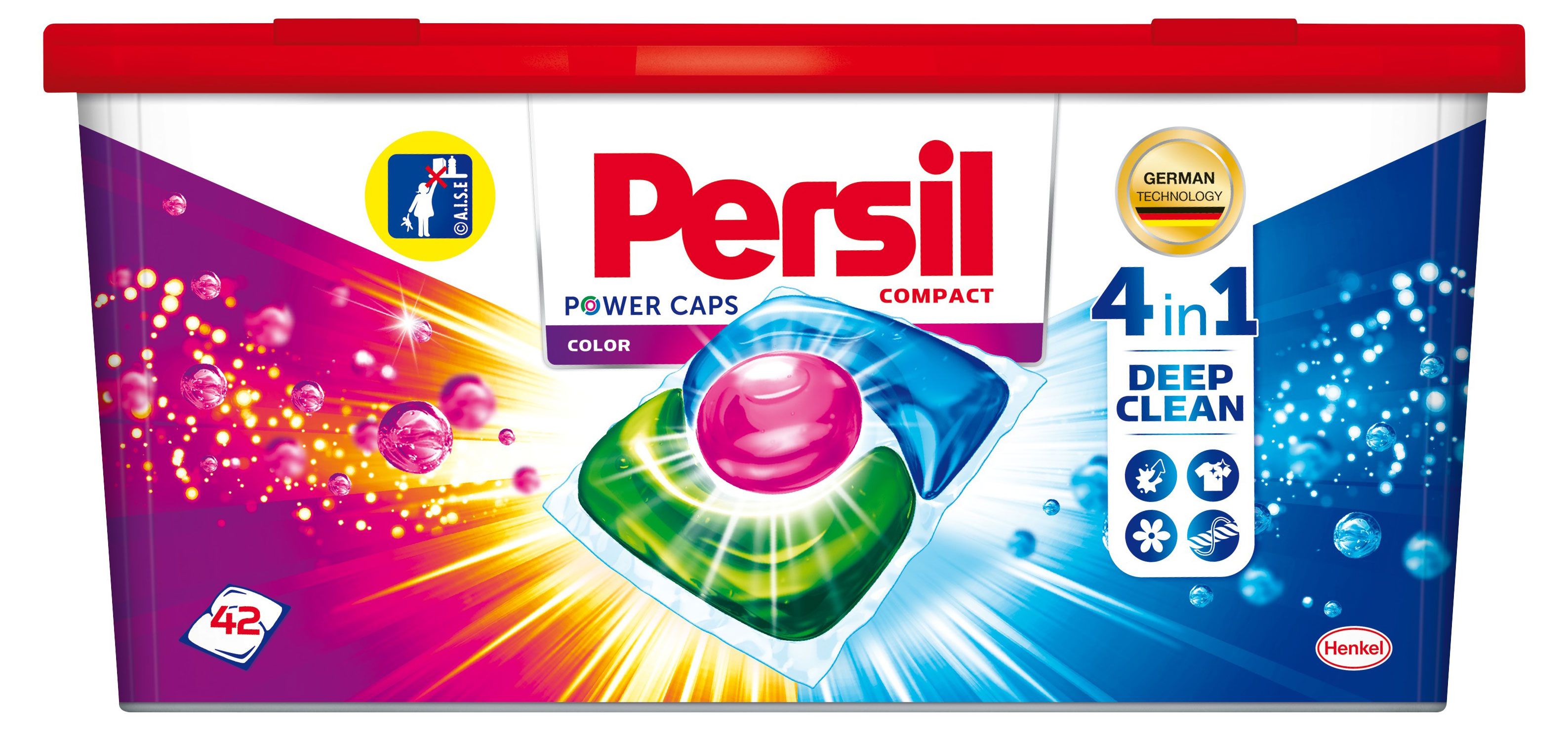 Капсулы для стирки Persil Power caps 4в1