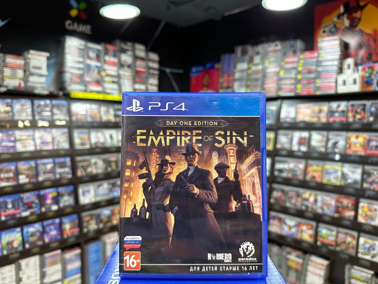 Игра Игра Empire of Sin Издание первого дня PS4// (PlayStation 4 купить по  низкой цене с доставкой в интернет-магазине OZON (685346177)