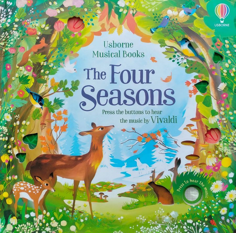 Usborne Musical Books The Four Seasons with music by Vivaldi