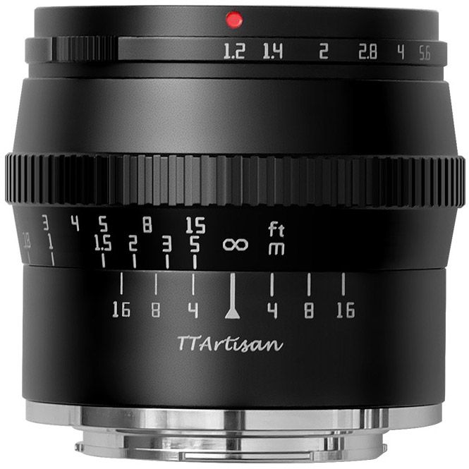 Объектив TTartisan 50 мм F1.2 APS-C для Sony E Mount 50mm