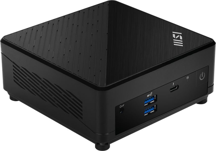 MSI Мини-ПК Cubi 5 12M (Intel Core i3-1215U, RAM 8 ГБ, SSD 256 ГБ, Intel UHD Graphics, Без ОС), 9S6-B0A811-234, черный