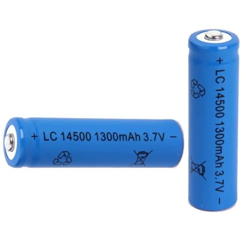 БатарейкааккумуляторнаяLi-ion145001300mAh3.7V,пальчиковаяАА(2шт/уп)