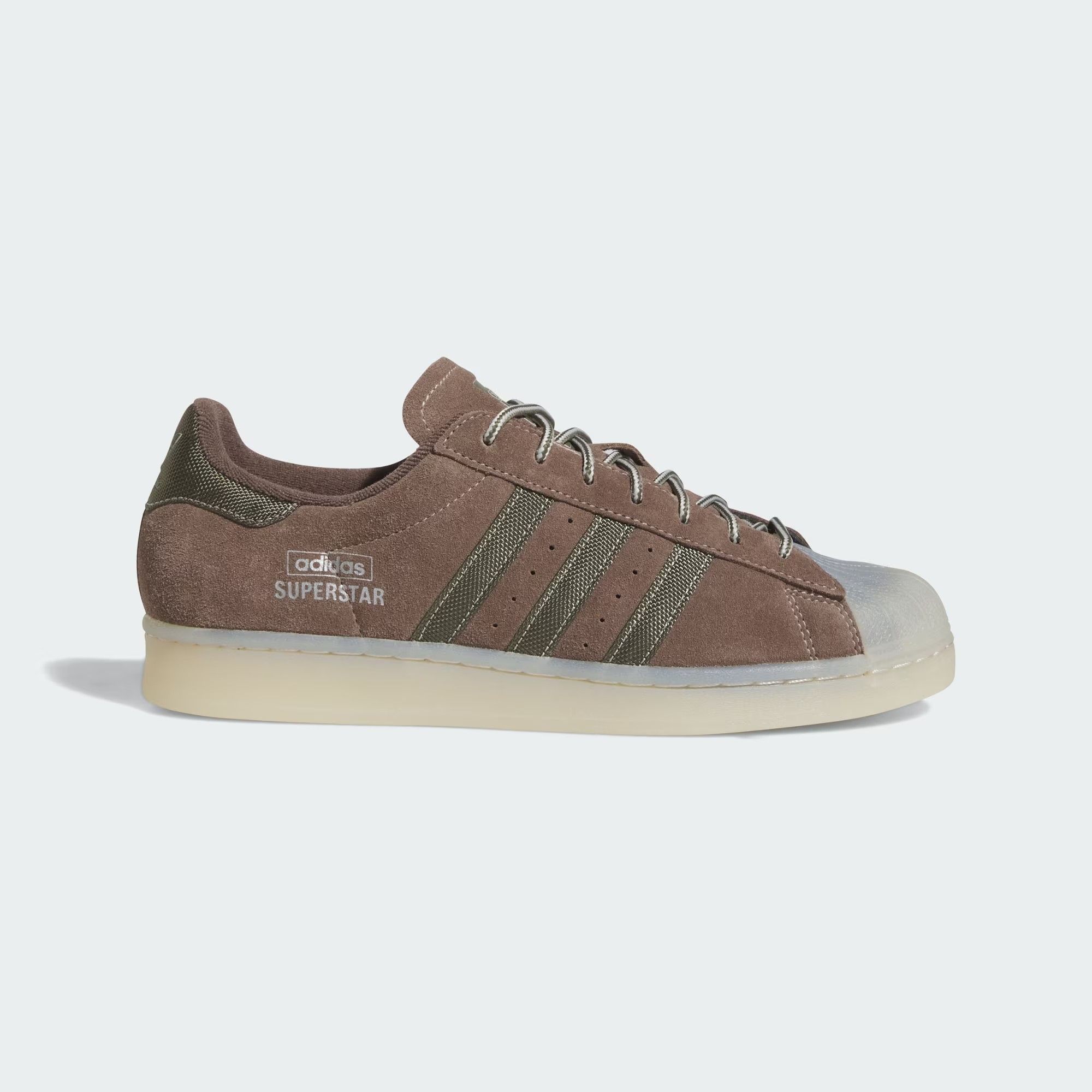 Adidas superstar 80s store brown