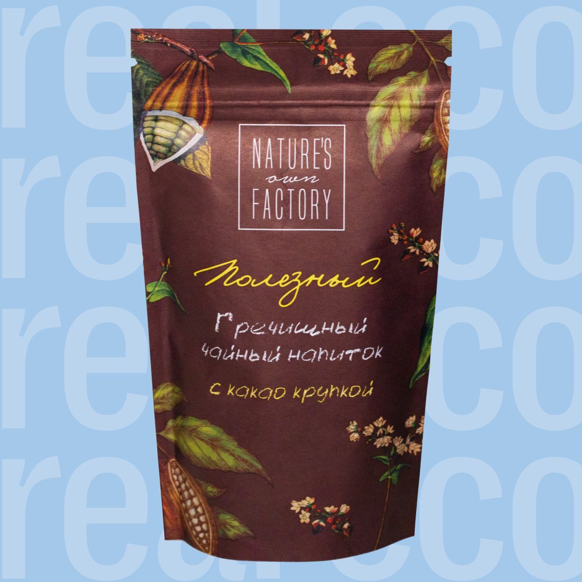 Гречишный чай Nature's own factory с Какао Крупкой, 100 г