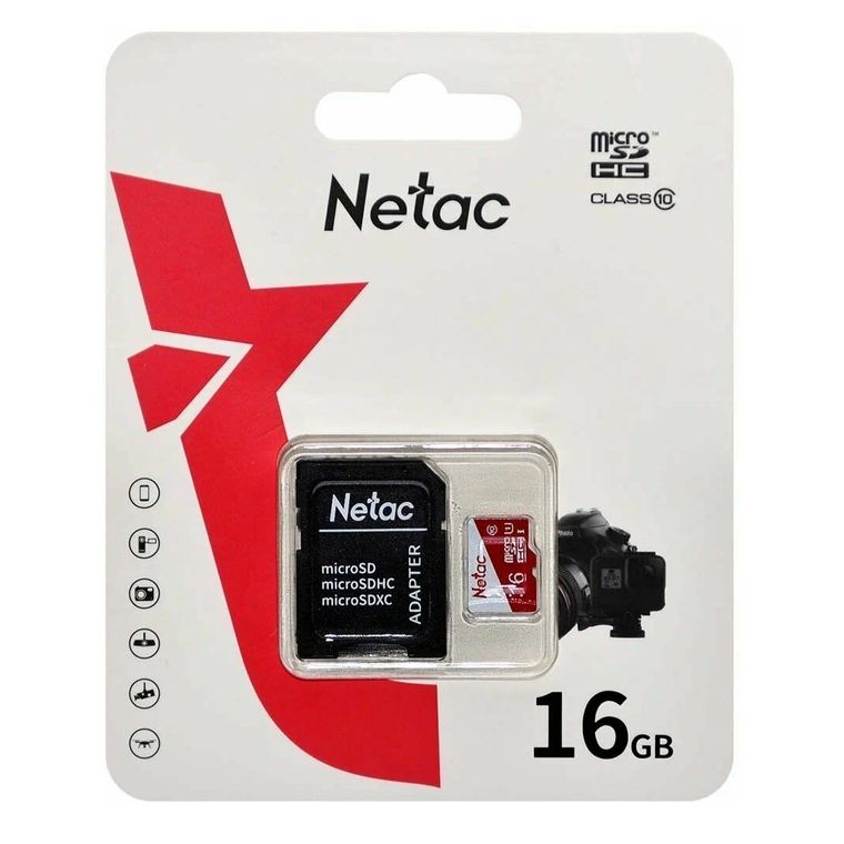 NetacКартапамяти16ГБ(NT02P500ECO-016G-R)