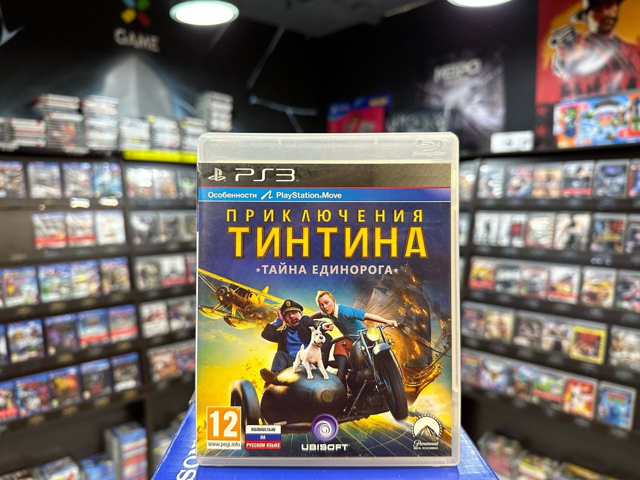 Игра Приключение Тинтина: Тайна Единорога (PlayStation 3 купить по низкой  цене с доставкой в интернет-магазине OZON (749632746)