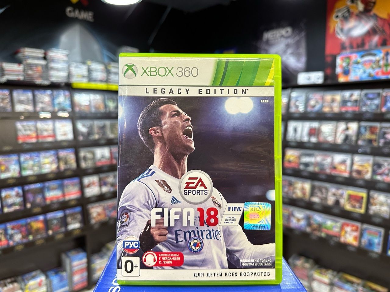 Игра Игра FIFA 18 Legacy Edition (Xbox 360) (Box) (XBox 360 купить по  низкой цене с доставкой в интернет-магазине OZON (1408470277)