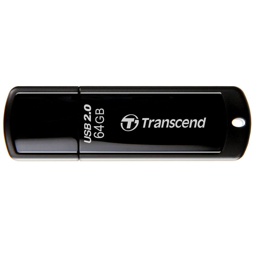 USBФлешнакопительTranscend64GBJetFlash350(Black)USB2.0