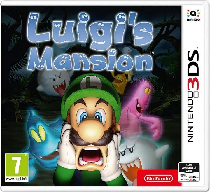 Игра Luigi's Mansion (Nintendo 3DS, Английская версия)