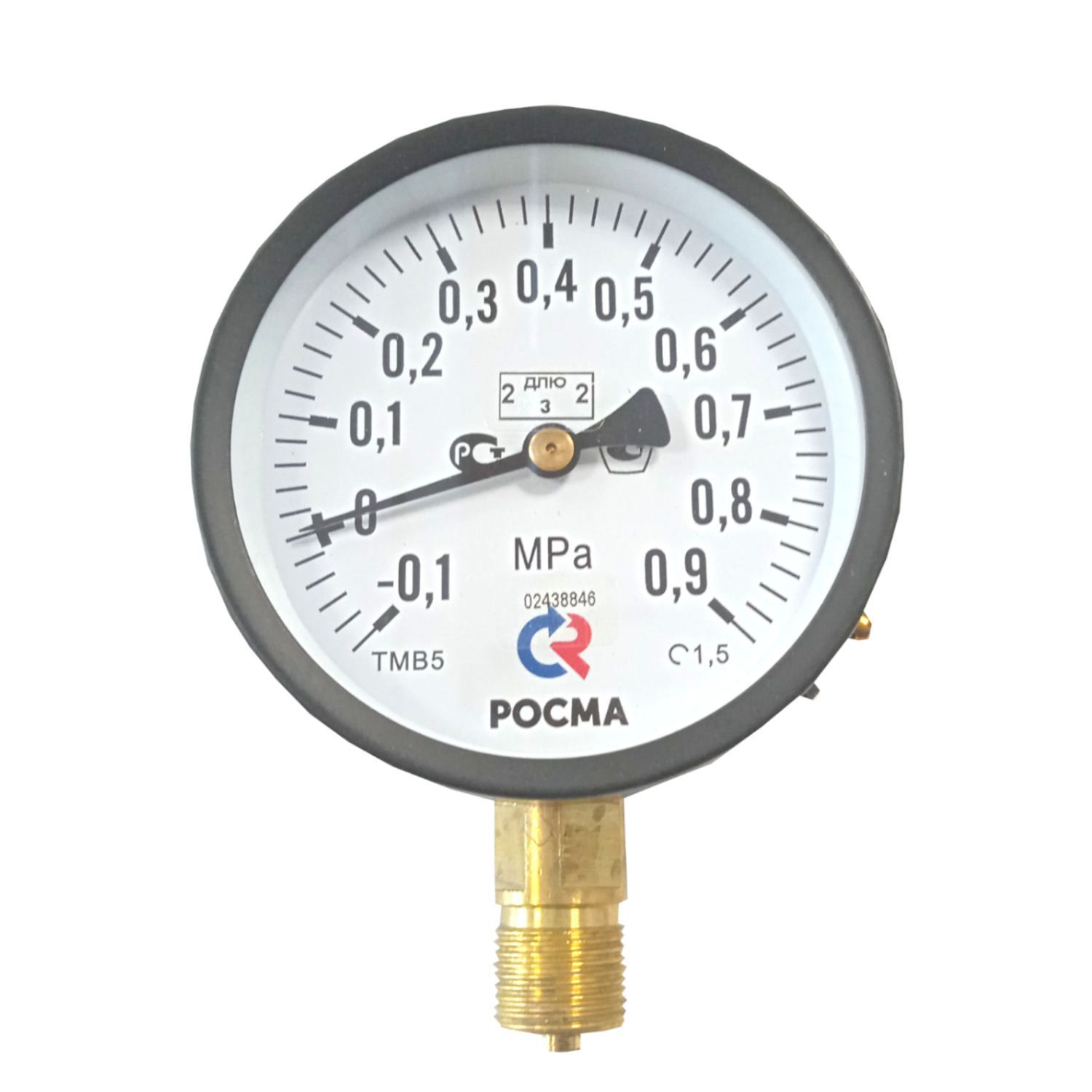Мановакуумметр показывающий технический ТМВ-510Р.00(-0,1-0,9MPa)M20x1,5.1,5