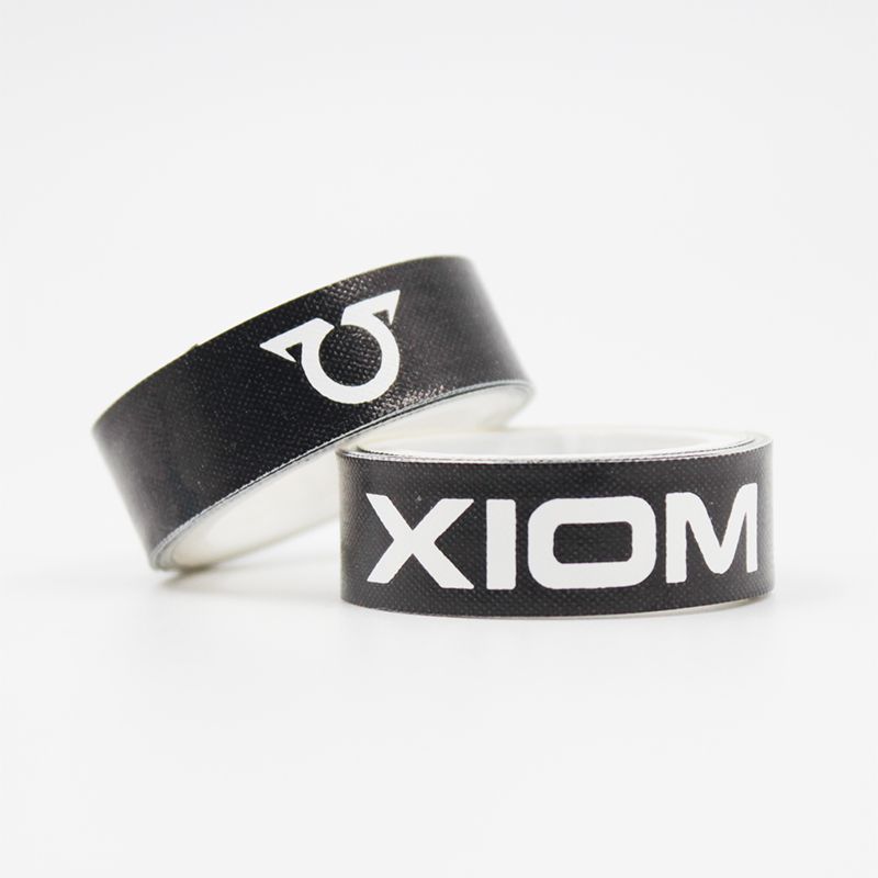 Торцевая лента XIOM 1m/12mm Logo, Black/White