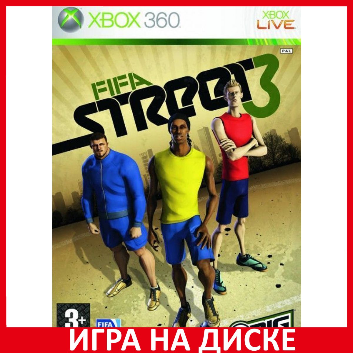 Игра FIFA Street 3 (XBox 360, Английская версия) купить по низкой цене с  доставкой в интернет-магазине OZON (307243489)