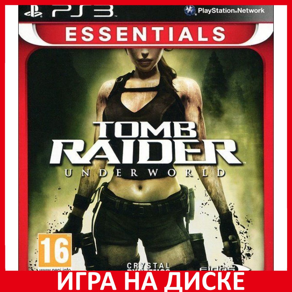 Игра Tomb Raider Underworld (PlayStation 3, Английская версия)