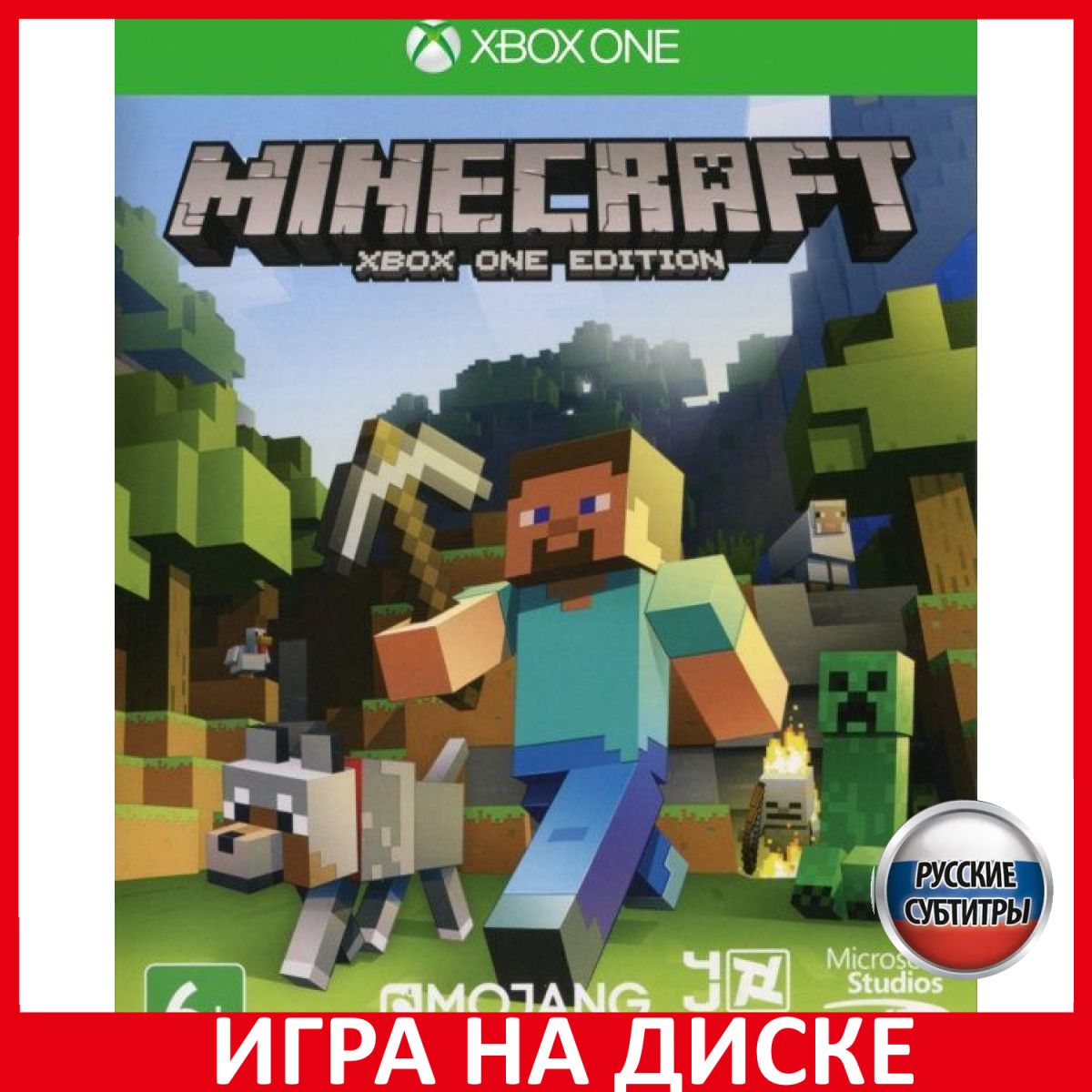 Игра Minecraft (Xbox One, Xbox Series, Русские субтитры) купить по низкой  цене с доставкой в интернет-магазине OZON (416737467)