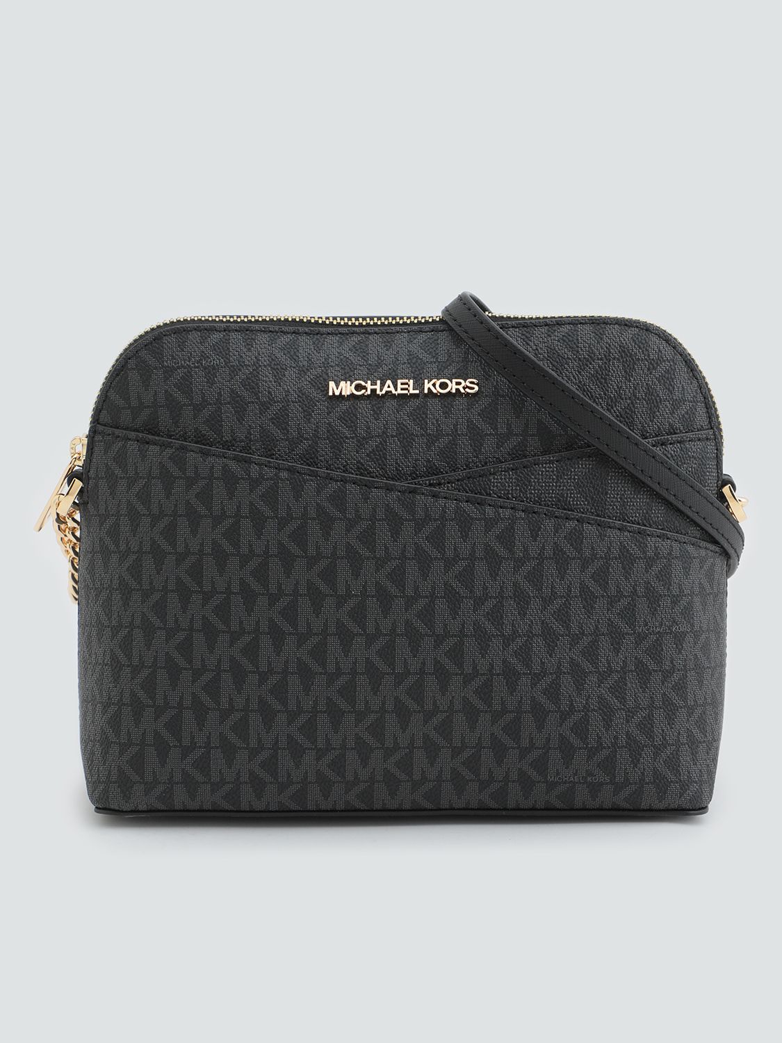 Michael michael kors crossgrain leather hot sale dome crossbody