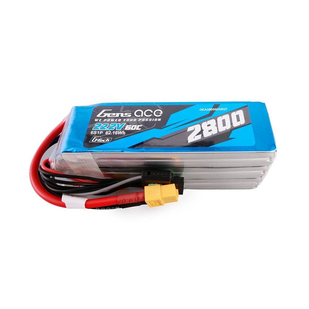 Аккумулятор Gens Ace G-Tech LiPO 22.2 V 2800 mAh 60C XT60