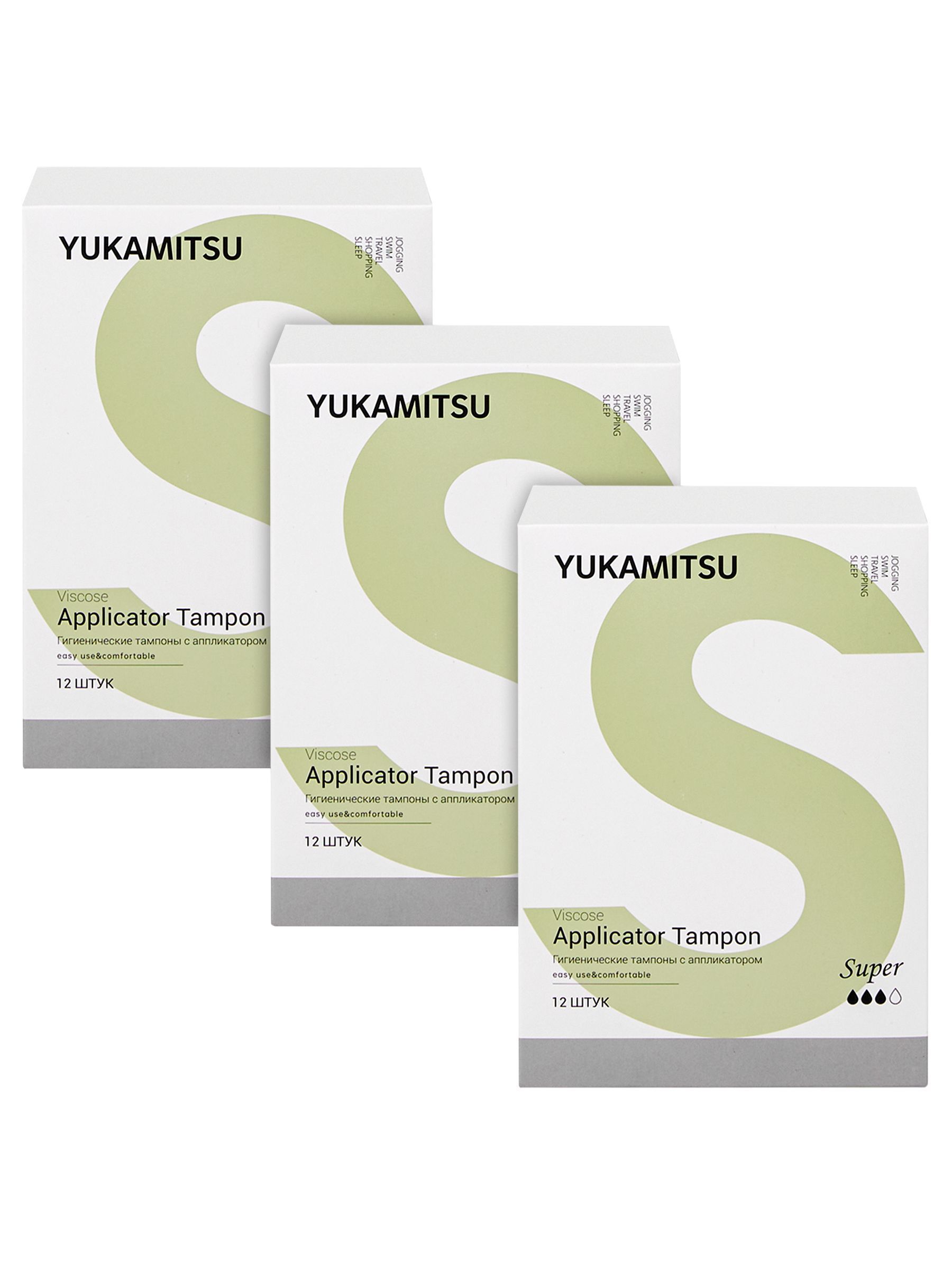 YUKAMITSU Тампоны 36 шт