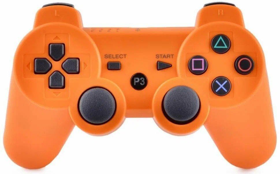 Ps3 блютуз. Джойстик Dualshock 3 Orange оранжевый ps3. Dualshock 3 Controller. PLAYSTATION 3 Dualshock 3. PLAYSTATION Dualshock 3 для PS.