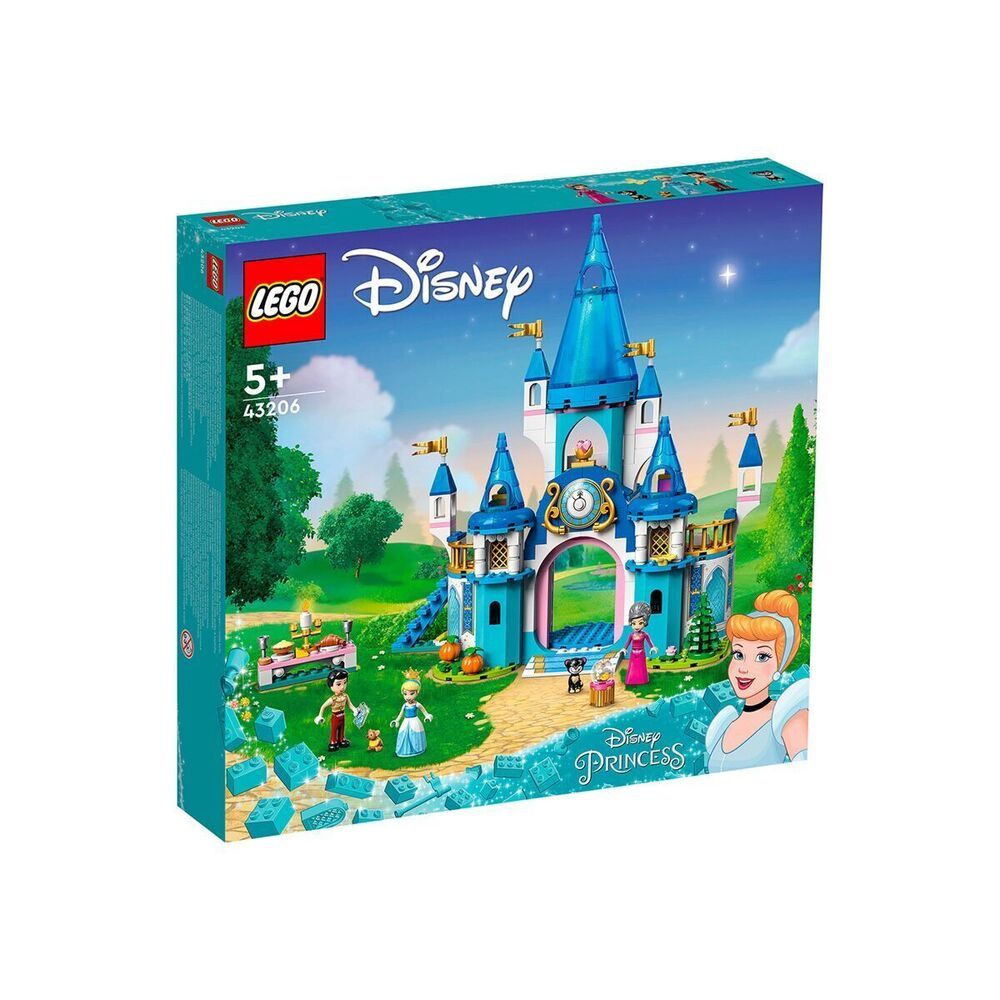 Конструктор LEGO Disney Princess 43206 Замок Золушки и Прекрасного Принца -  купить с доставкой по выгодным ценам в интернет-магазине OZON (1269870155)