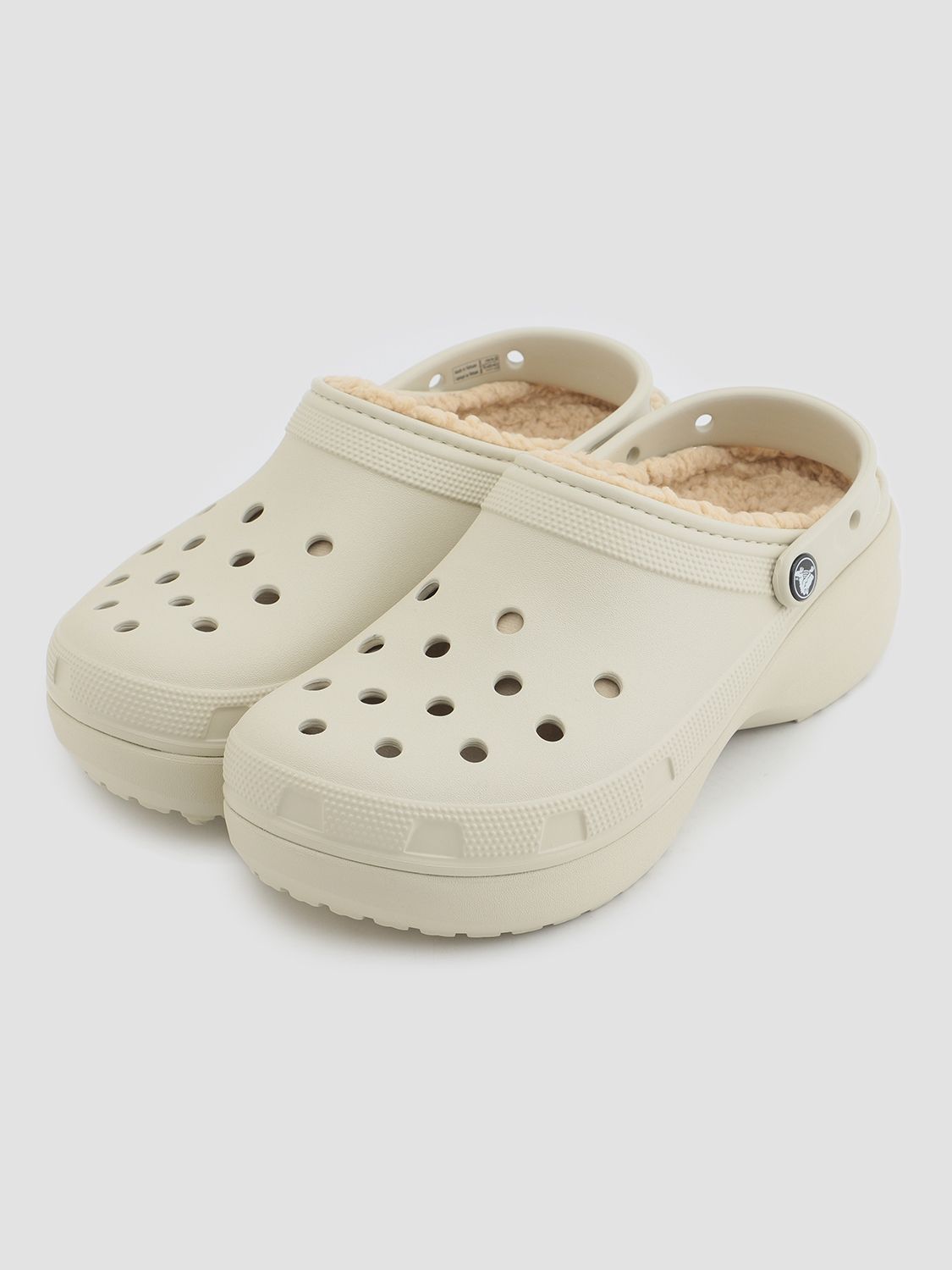 Winter deals white crocs