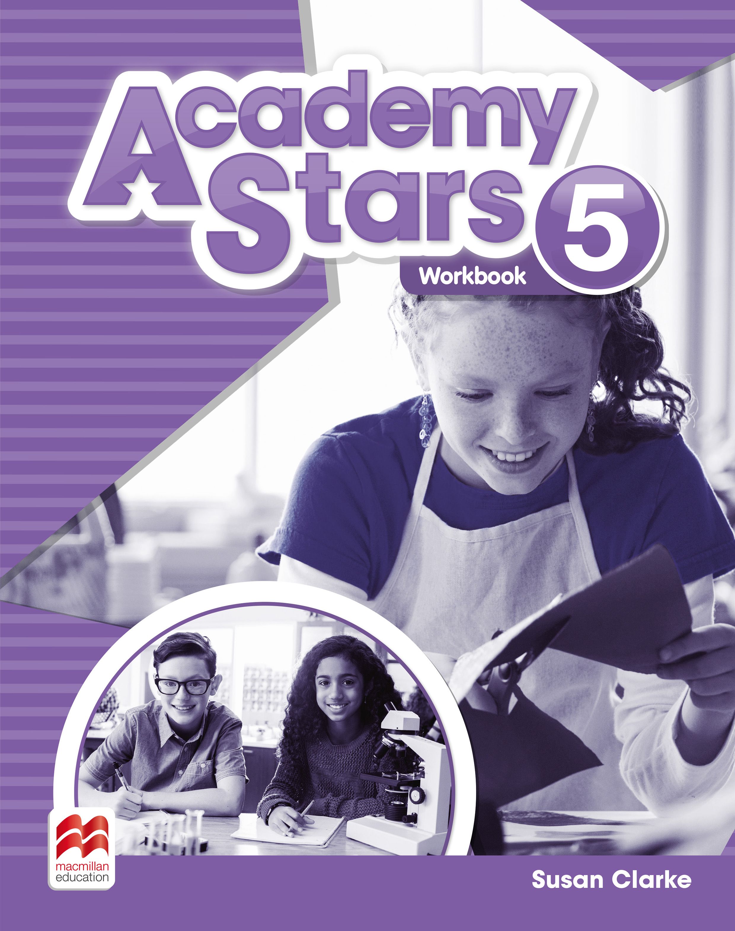 Academy Stars 5 Workbook with Digital Workbook, рабочая тетрадь по  английскому языку для детей