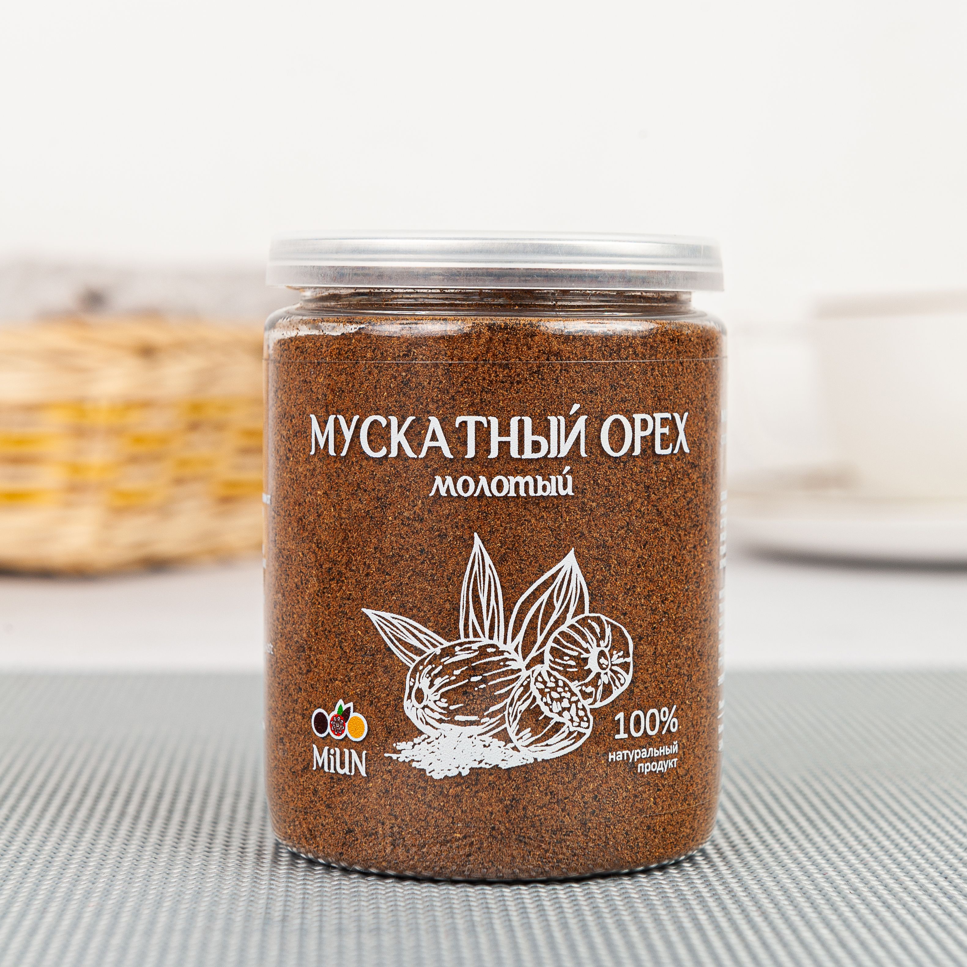 Орех мускатный молотый, MiUN 80 гр