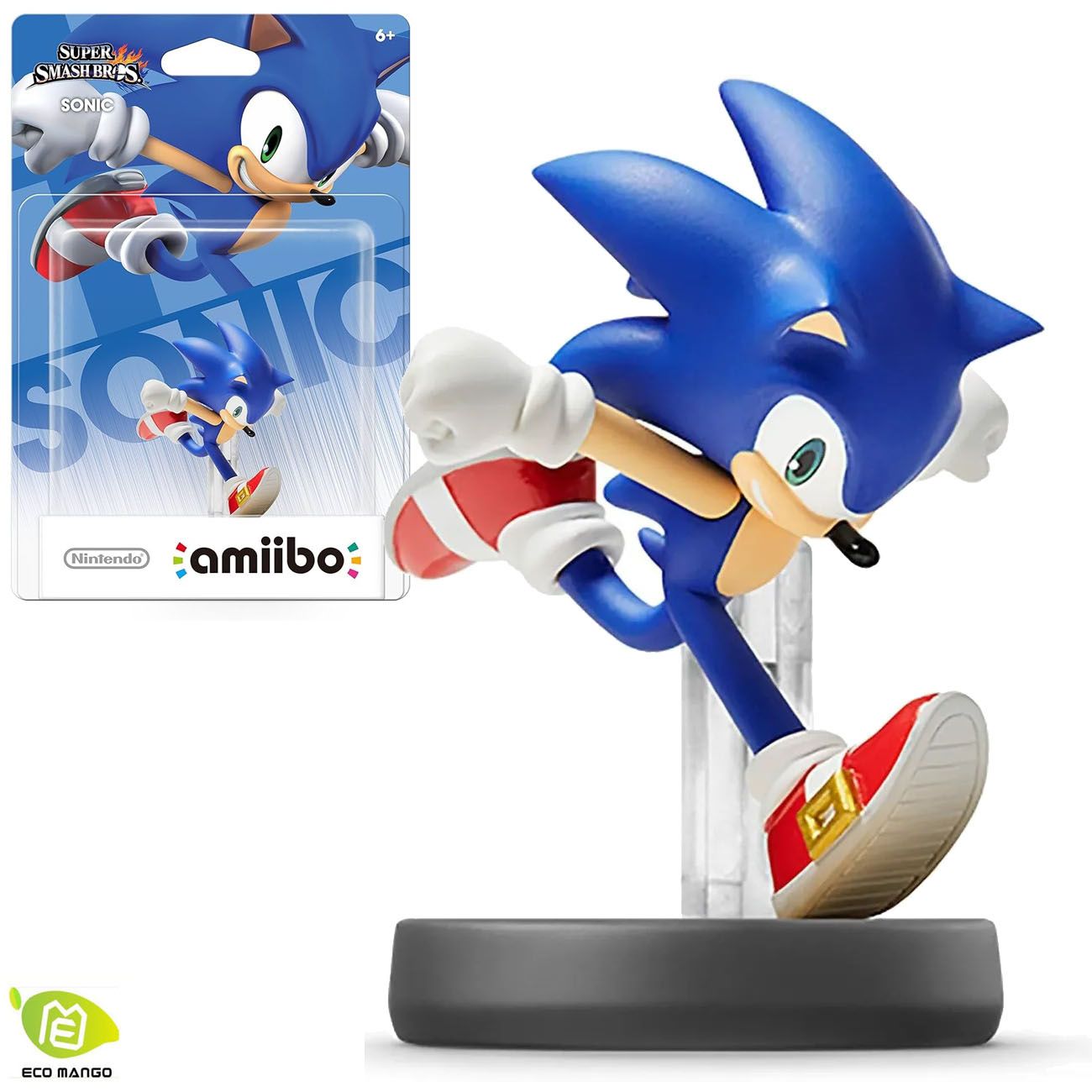 Фигурка Nintendo Amiibo Sonic, сериалы Super Smash Bros, Соник - купить с  доставкой по выгодным ценам в интернет-магазине OZON (1293094948)