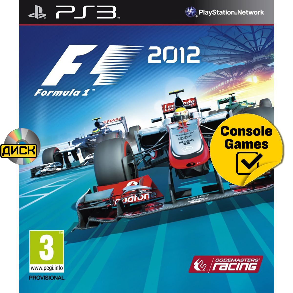 PS3 Formula 1 2012. Товар уцененный