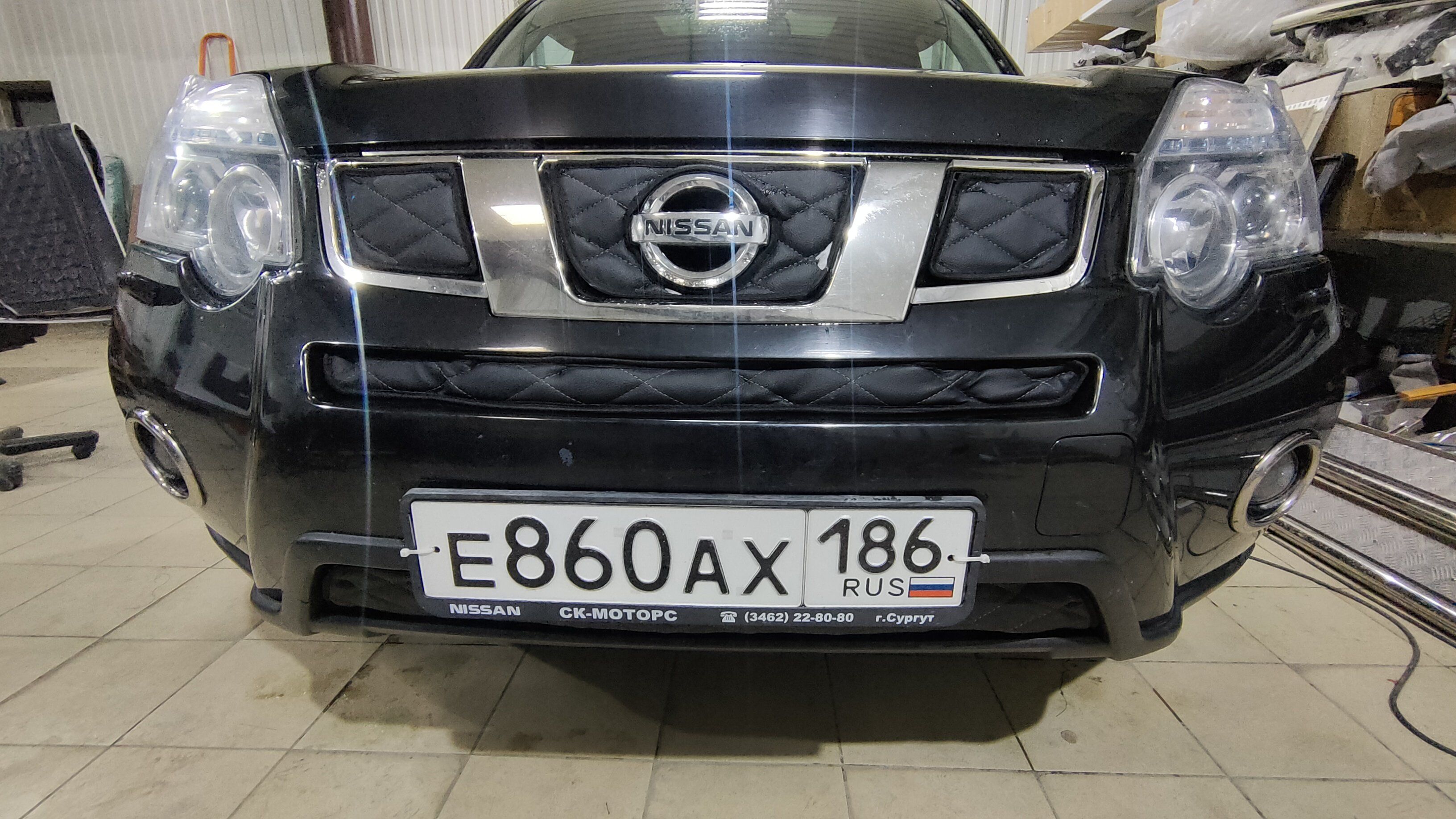 УтеплительрадиатораибамперадляNissanX-TrailT31НИССАНИКСТРЕЙЛ(2010-2015)