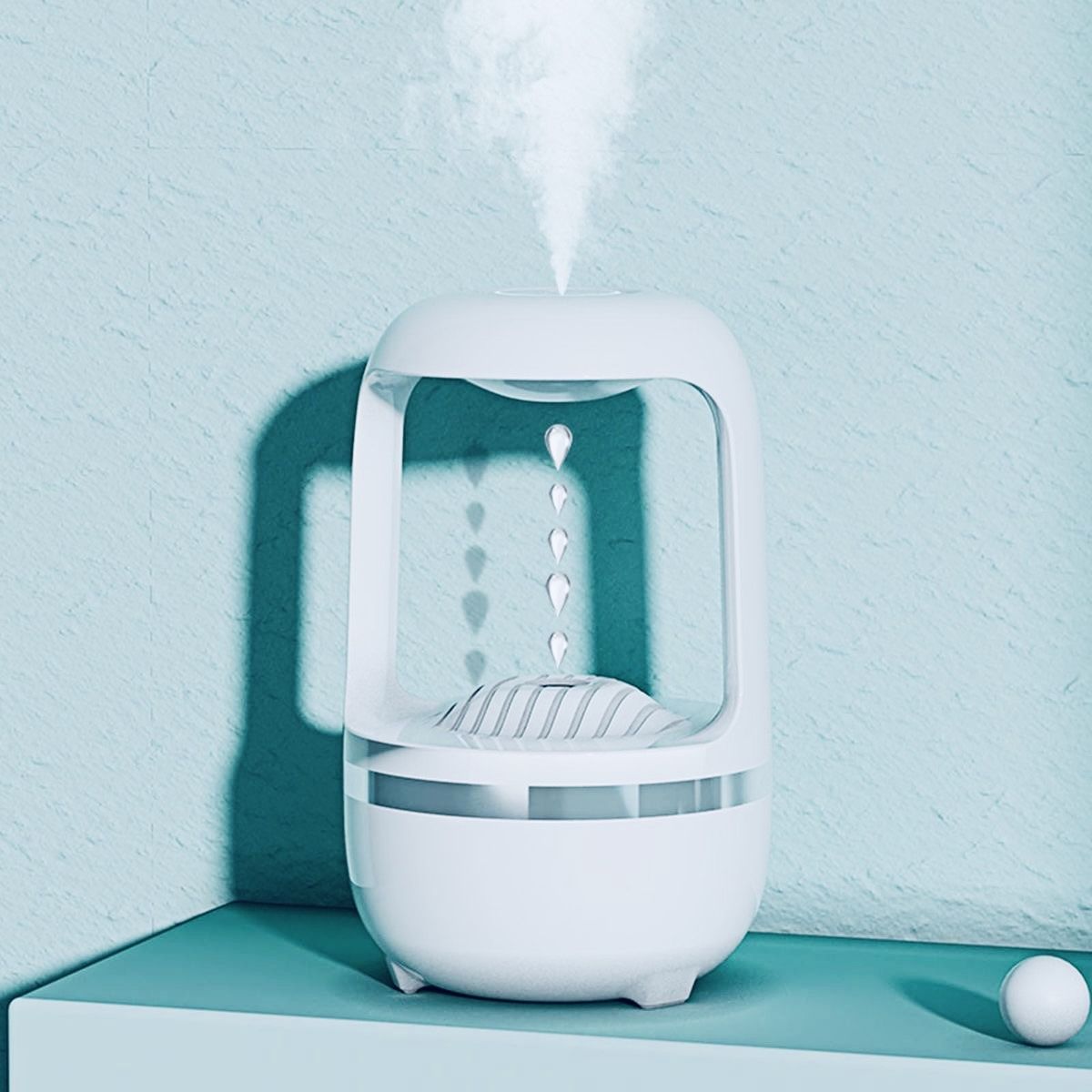 Gravity humidifier. Anti-Gravity Humidifier. Увлажнитель воздуха - ночник Anti-Gravity Humidifier т00к8. Увлажнитель пластиковый. Anti Gravity Humidifier инструкция на русском по применению.