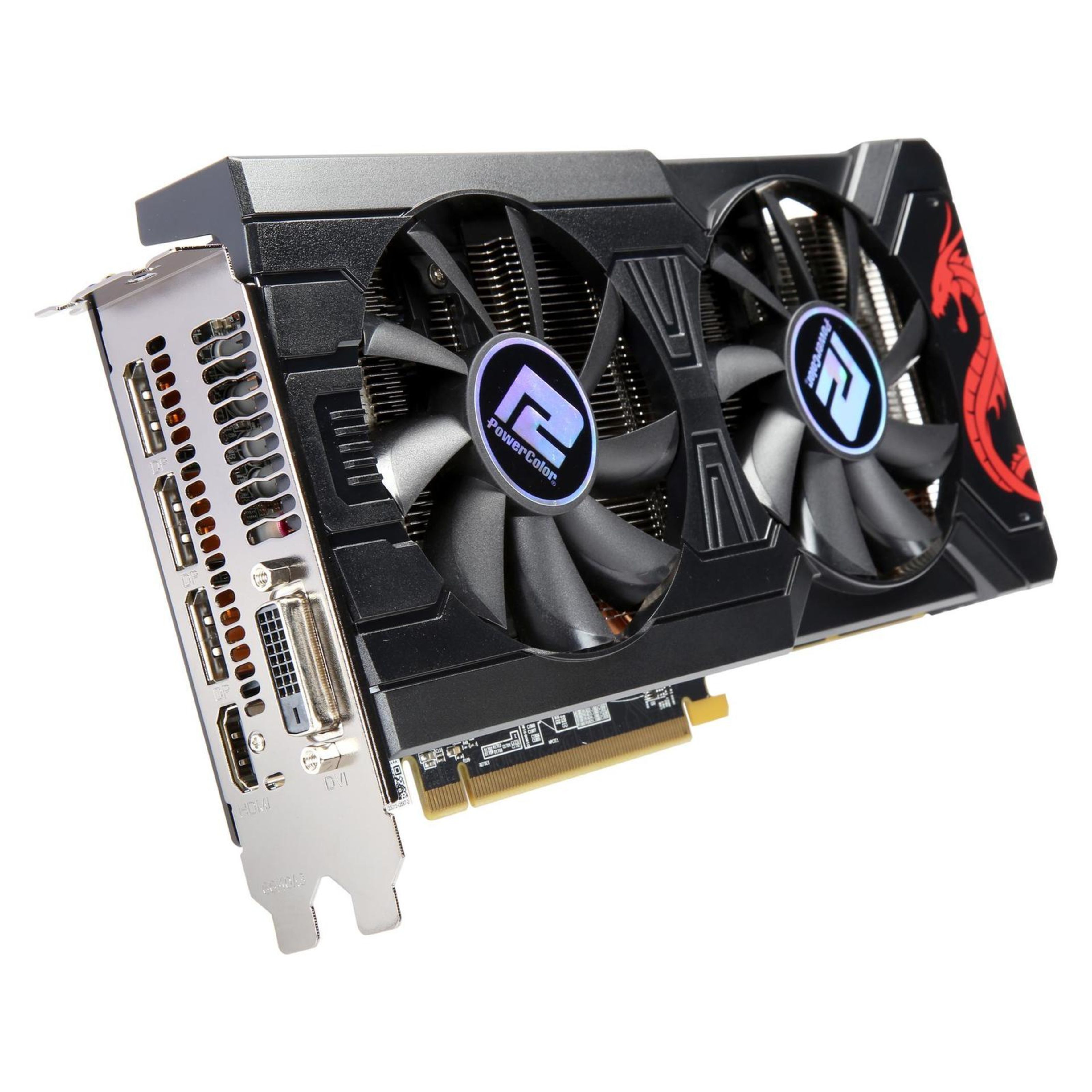 Видеокарта PowerColor Radeon RX 570, 8 ГБ GDDR5 - купить по низким ценам в  интернет-магазине OZON (1317341274)