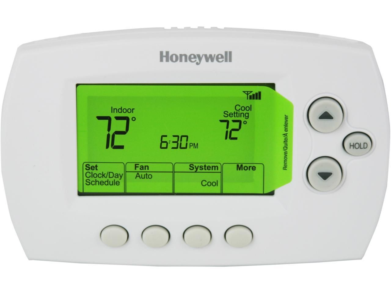 7-дневный программируемый интеллектуальный термостат Honeywell Wi-Fi (RTH6580WF1001/W)