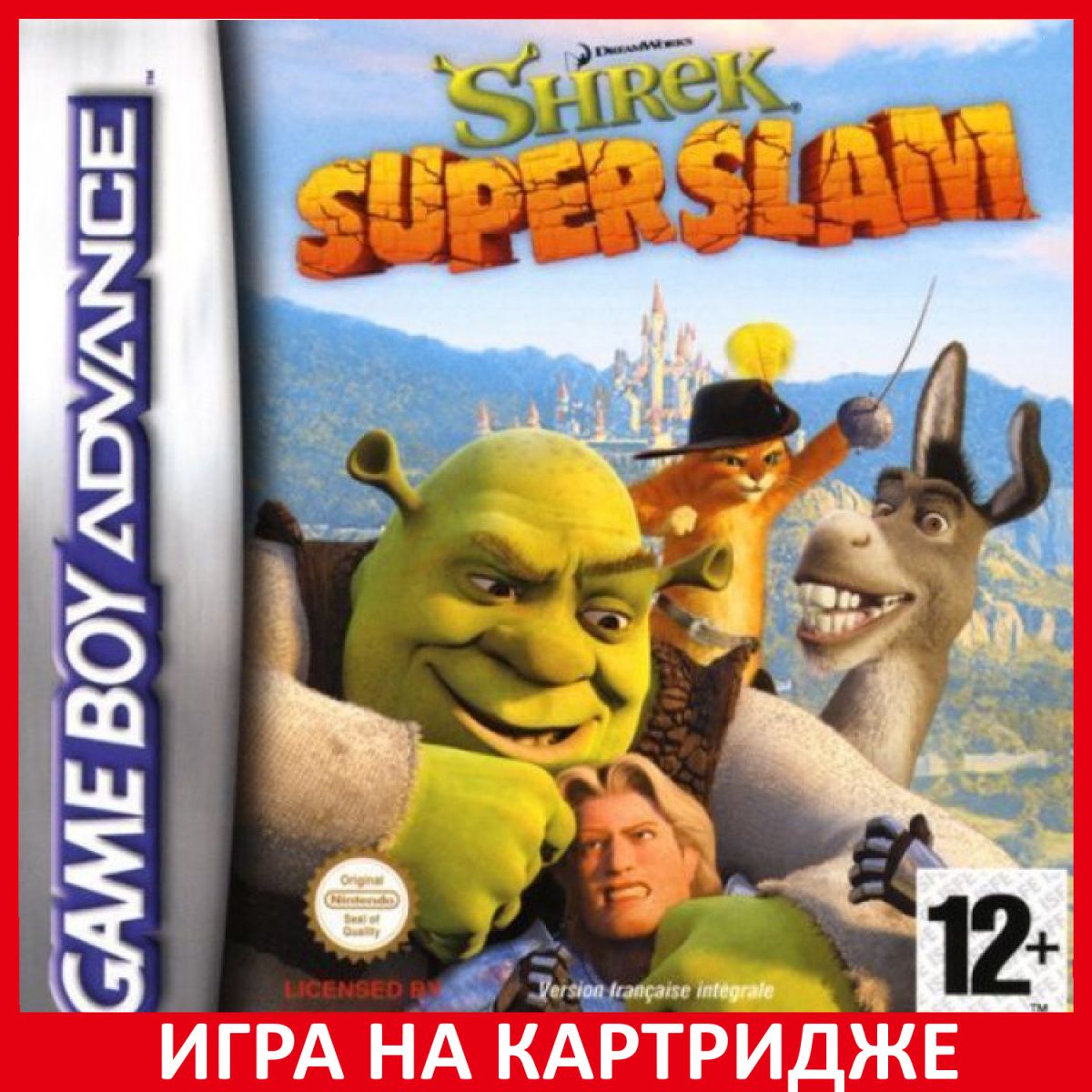 Shrek Super Slam Русская Версия GBA