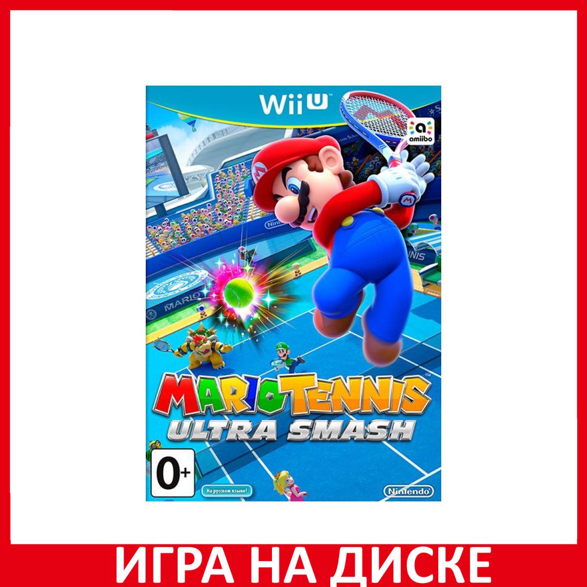 Игра Mario Tennis Ultra Smash Wii U Диск на Nintendo WiiU