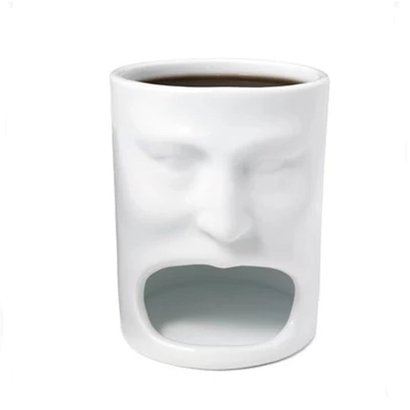 Чашки с лицами. Голодная Кружка face Mug. Оригинальные кружки. Необычная Кружка. Необычные кружки для чая.