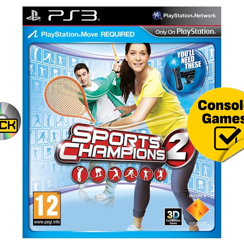 PS3 Праздник Спорта 2 (Sports Champions 2) для PlayStation Move. Товар уцененный