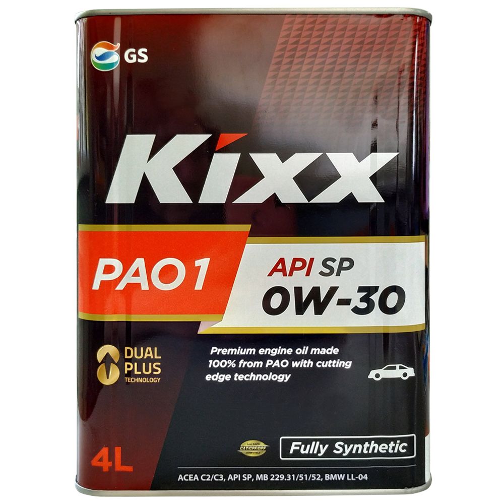 Kixx pao 0W-30 Масло моторное, Синтетическое, 4 л