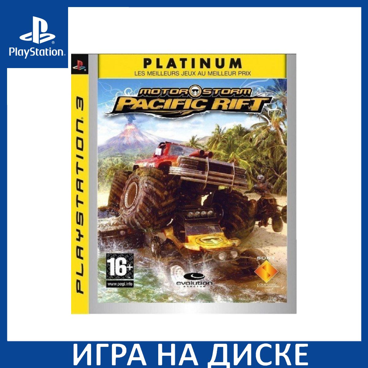 Игра MotorStorm Pacific Rift Platinum (PlayStation 3, Английская версия)  купить по низкой цене с доставкой в интернет-магазине OZON (1352244480)