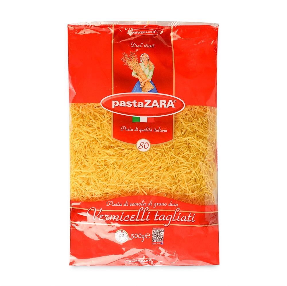 Паста Зара вермишелька. Pasta Zara вермишель 080 Vermicelli tagliati, 500 г. Pasta Zara. Изделия макаронные. Макароны pasta Zara вермишель 500гр.