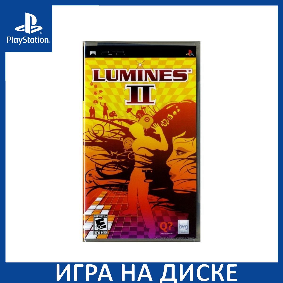 Игра Lumines 2 (II) PSP Диск на PlayStation Portable