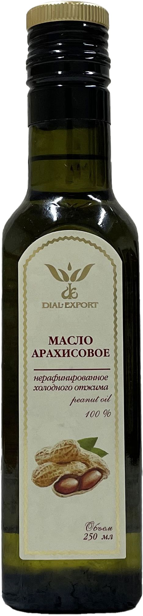 Растительноеарахисовоемаслонерафинированное250мл.Dial-Export