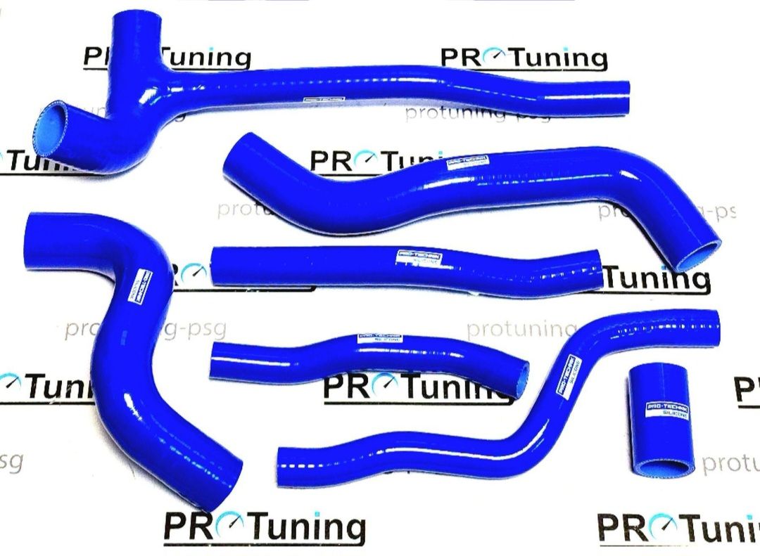 Комплектсиликоновыхпатрубков(шлангов)ШевролеНиваProTechnikSilicone(7шт)