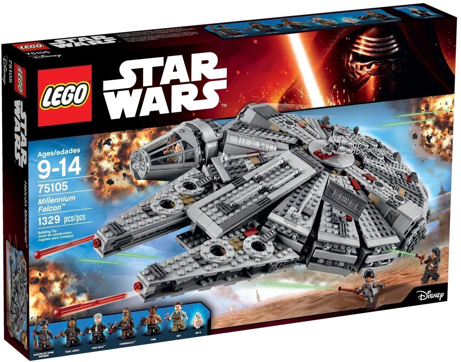 Lego halcon milenario 75105 on sale