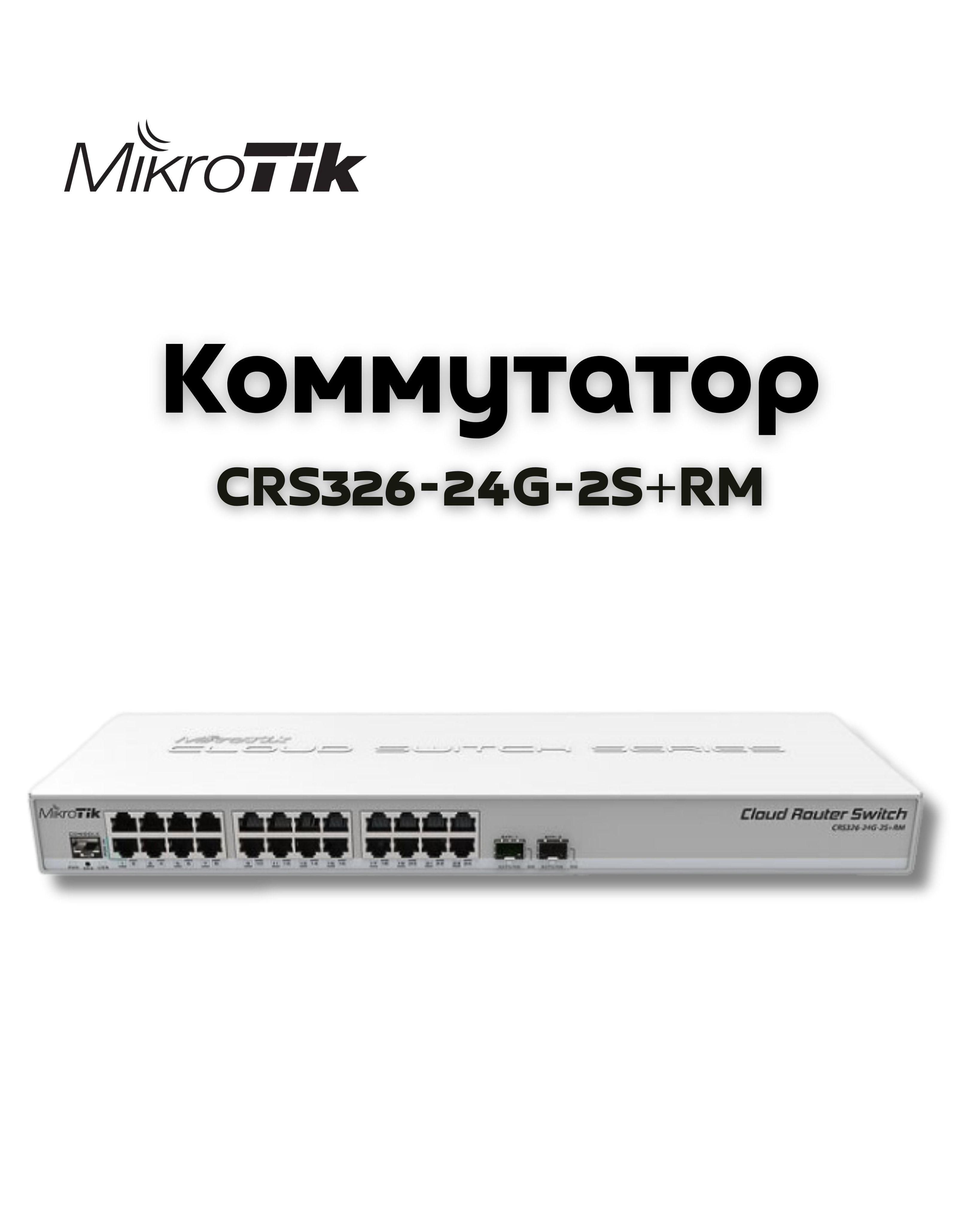 Настройка mikrotik crs326 24g 2s. Mikrotik crs326-24g-2s+rm. коммутатор mikrotik crs326-24g-2s+rm. crs326-24g-2s+rm. css326-24g-2s.
