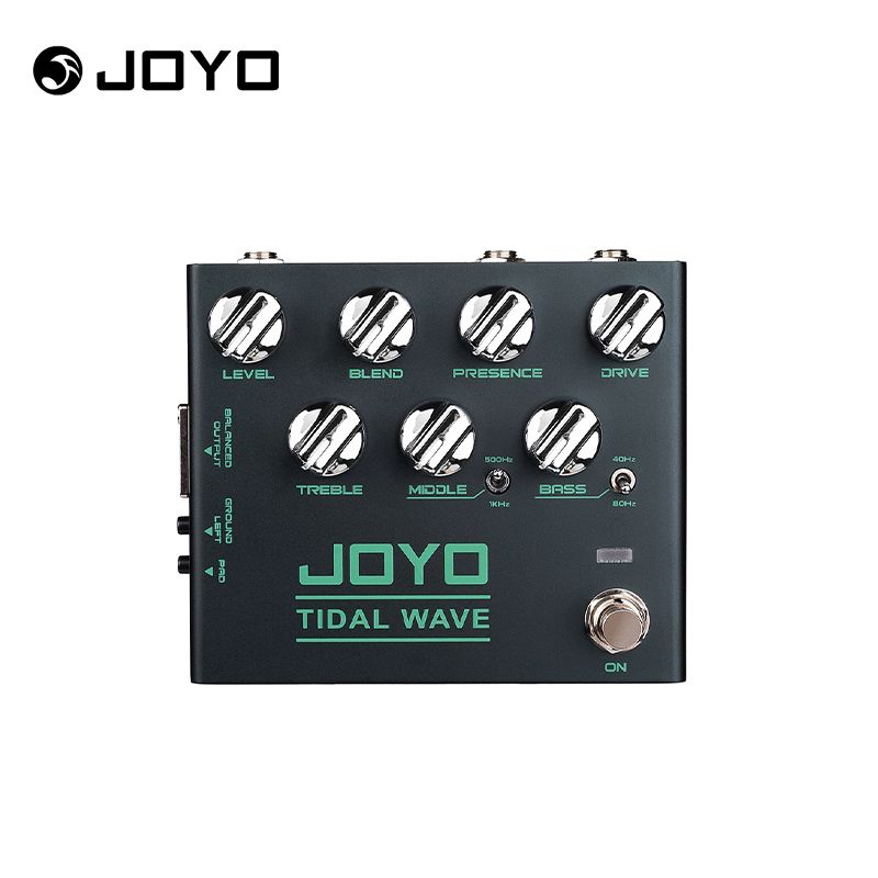 JOYO R-30 TIDAL WAVE Педаль бас-предусилителя для гитары Классический басовый тон 90-х годов Поддержка функции DI Педаль эффектов для бас-гитары R 30