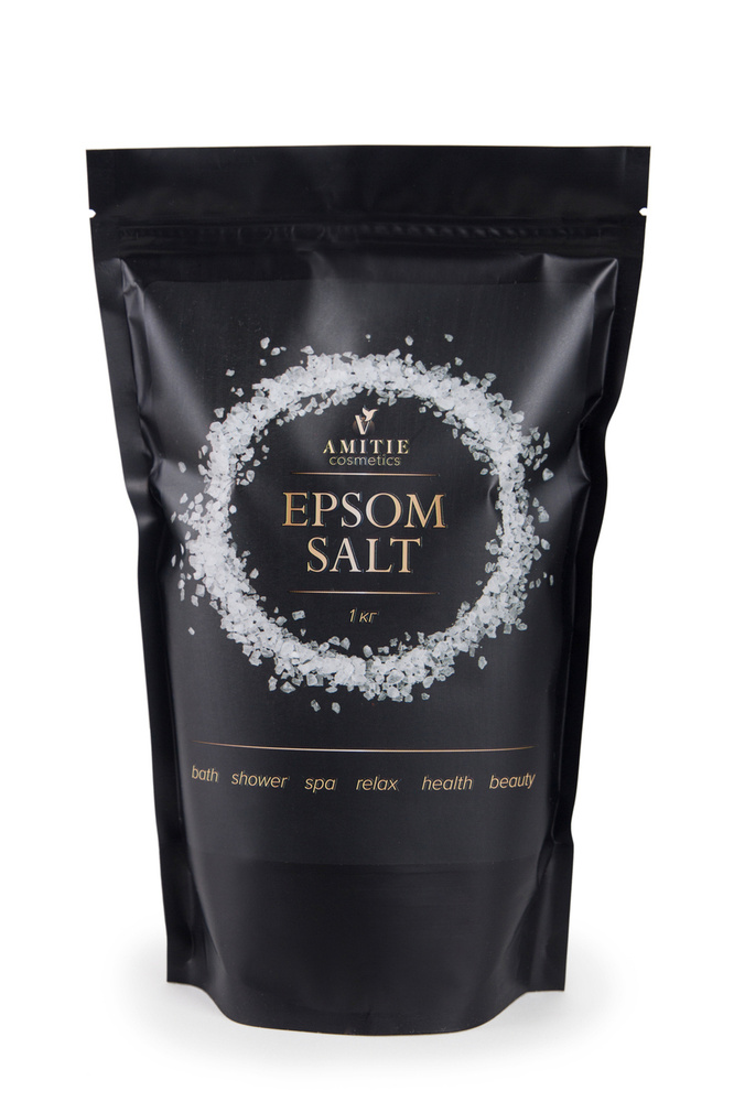 Amitie Английская соль с магнием (эпсом магниевая соль для ванны epsom, бишофит для ванн, сульфат магния) #1