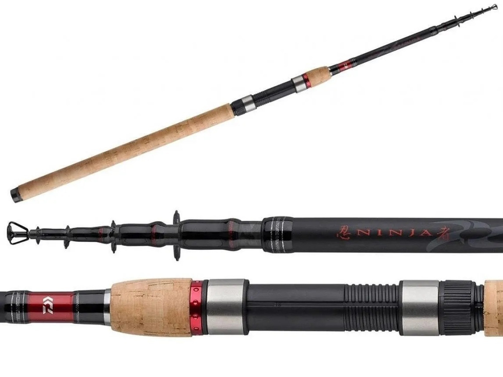 Спиннинг Daiwa NINJA-X TELE 807THFS 2.40м 30-90гр  NJX807THFS-BD #1