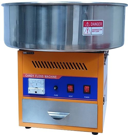 Аппарат машина прибор для приготовления сахарной ваты HURAKAN HKN-C1, 0,9 кВт, диаметр чаши 520 мм, производительность #1