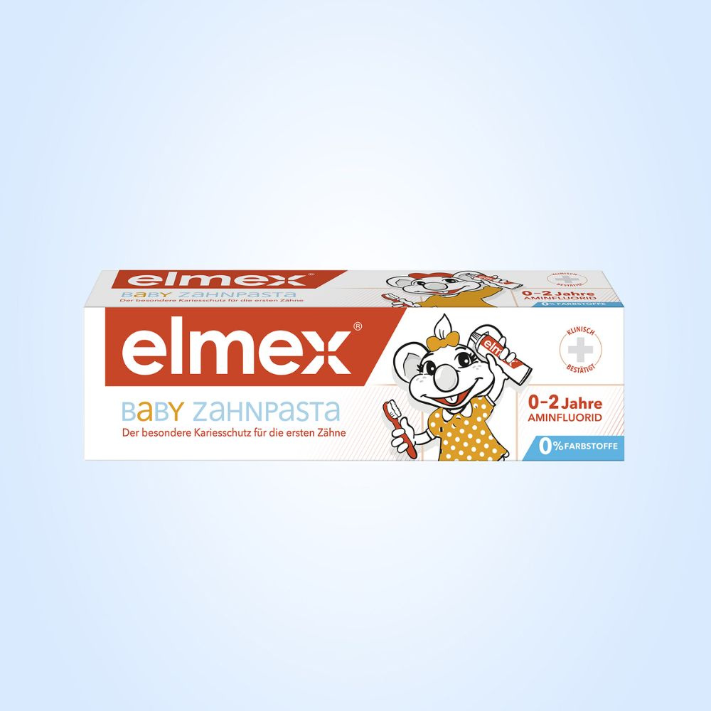 Детская зубная паста Elmex Baby (Элмекс Бейби) от 0 до 2 лет, 50 мл  #1