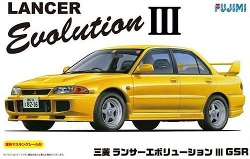 Сборная модель Mitsubishi Lancer Evolution III GSR (1:24) FU03917 FUJIMI Япония #1